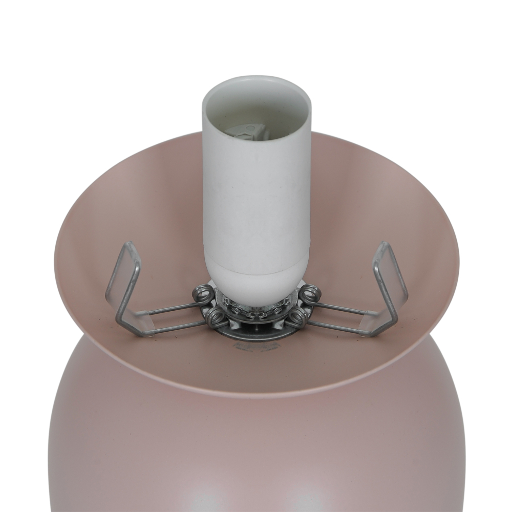 Tischleuchte Notti Nordlux Staubrosa E14 Glas skandinavische Tischlampe