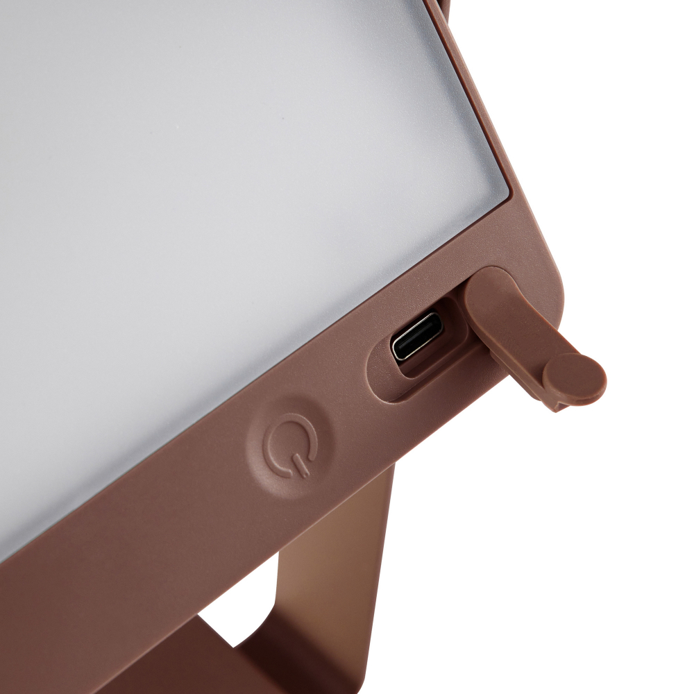 Nordlux LED Solarleuchte Saulio To-Go Braun IP44 Akkuleuchte 2418035018