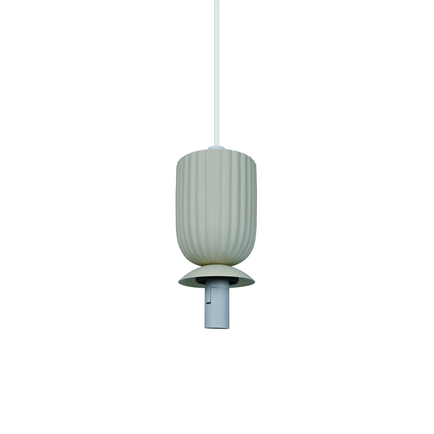 Nordlux Pendelleuchte Sadie Beige E14 gerippte Aufhängung aus Keramik 2512603009