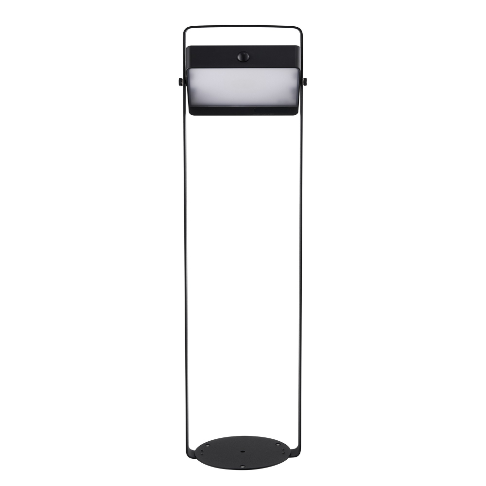 Nordlux Pollerleuchte Saulio Solar Sensor schwarz IP44 LED Wegeleuchte 2518268003