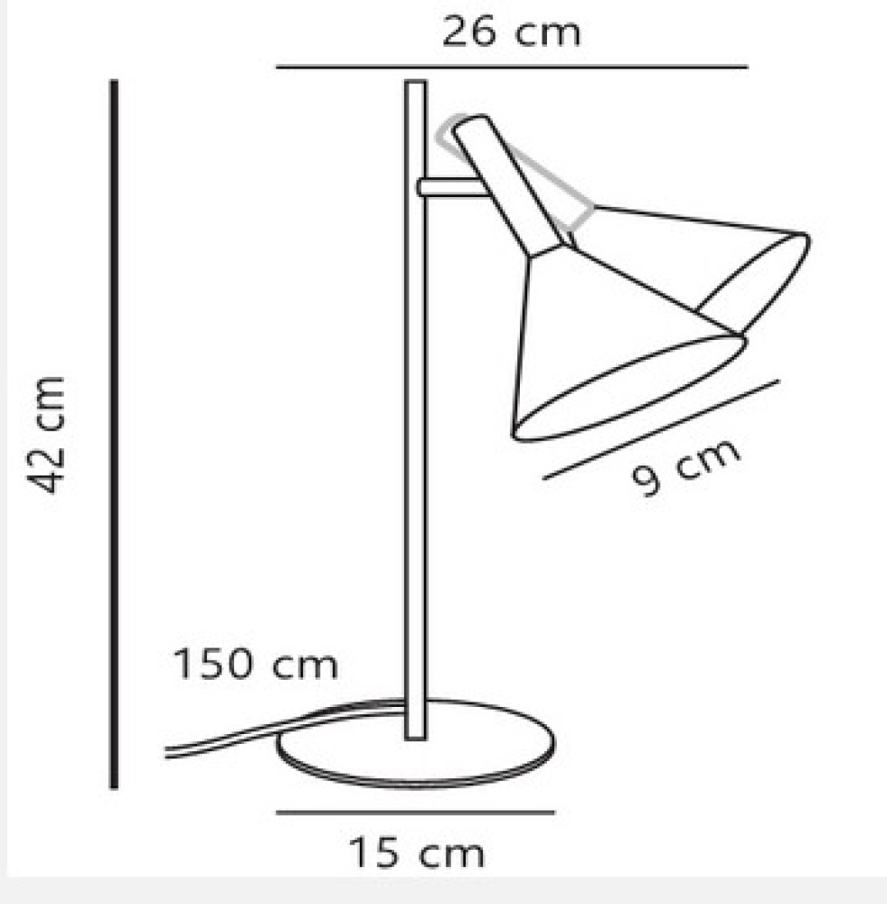 Tischleuchte Kelvis Nordlux schwarz skandinavische Tischlampe GU10