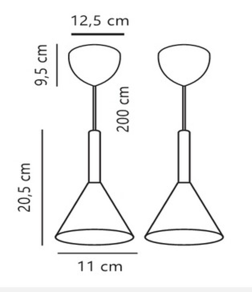 2-Set Pendelleuchte Kelvis Nordlux schwarz 2xGU10 skandinavische Hängelampe
