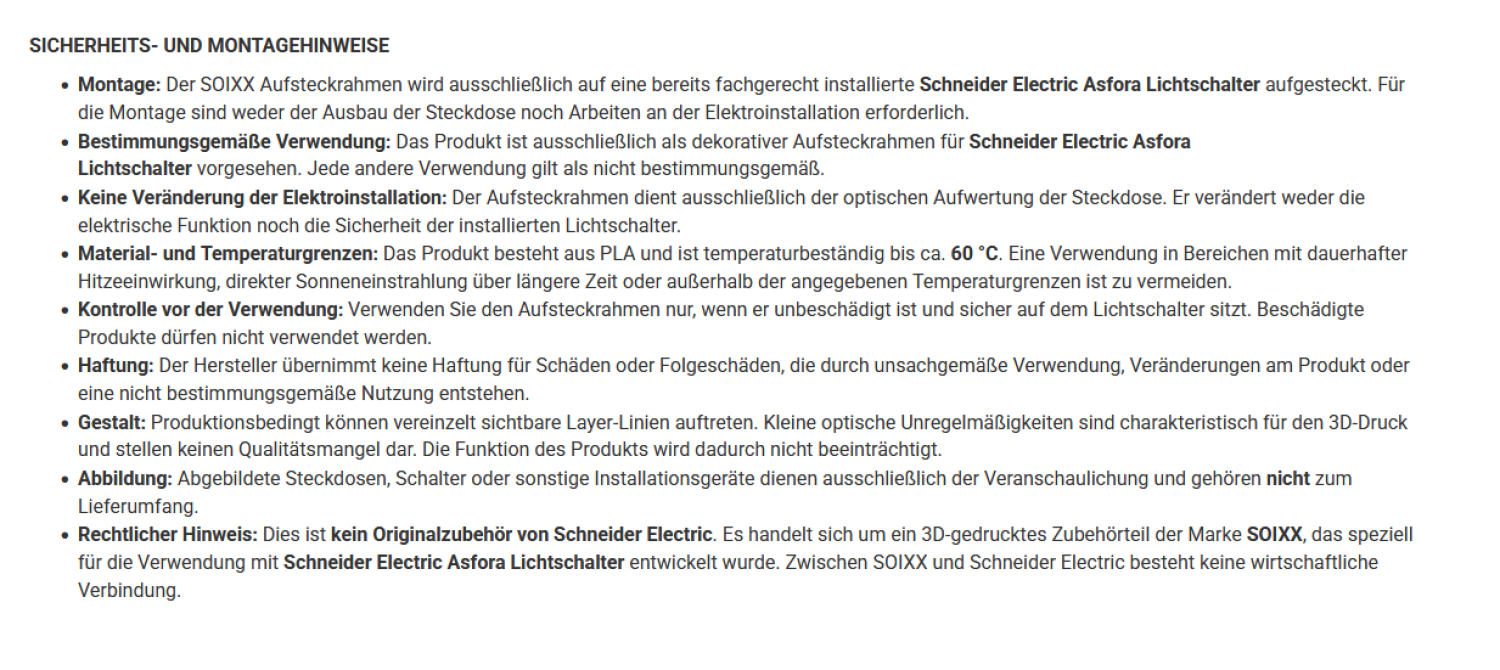 SOIXX Aufsteckrahmen für Schneider Electric Asfora Lichtschalter grün
