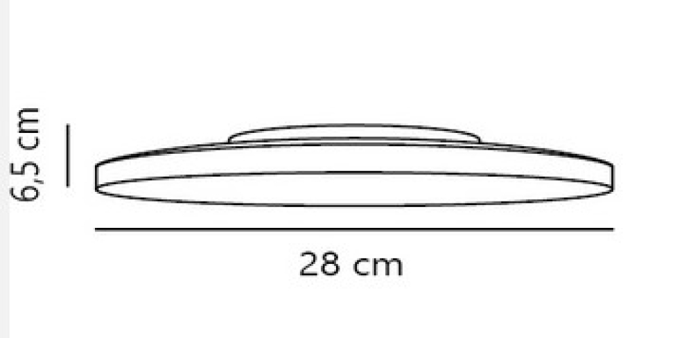 LED Deckenleuchte Serenova 28 Nordlux 15W weiß IP65 3000/4000/5700K