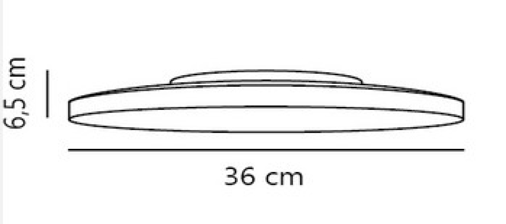 LED Deckenleuchte Serenova 36 Nordlux weiß 18W IP65 3000/4000/5700K