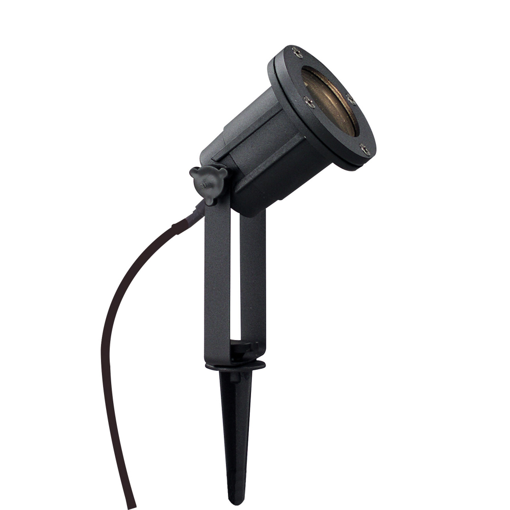 Nordlux Spotlight Spiess Schwarz IP54 Gartenstrahler GU10 Aluminium