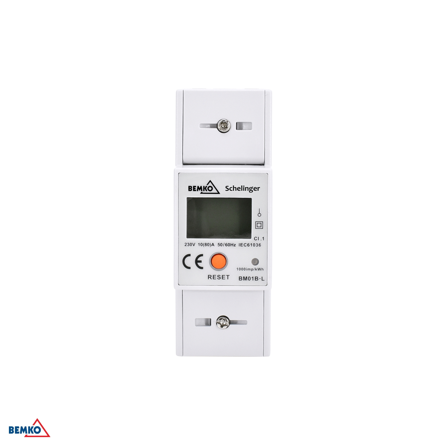 Schelinger Stromzähler 1-Phasen 5(80)A elektronisch A30-BM01B-L