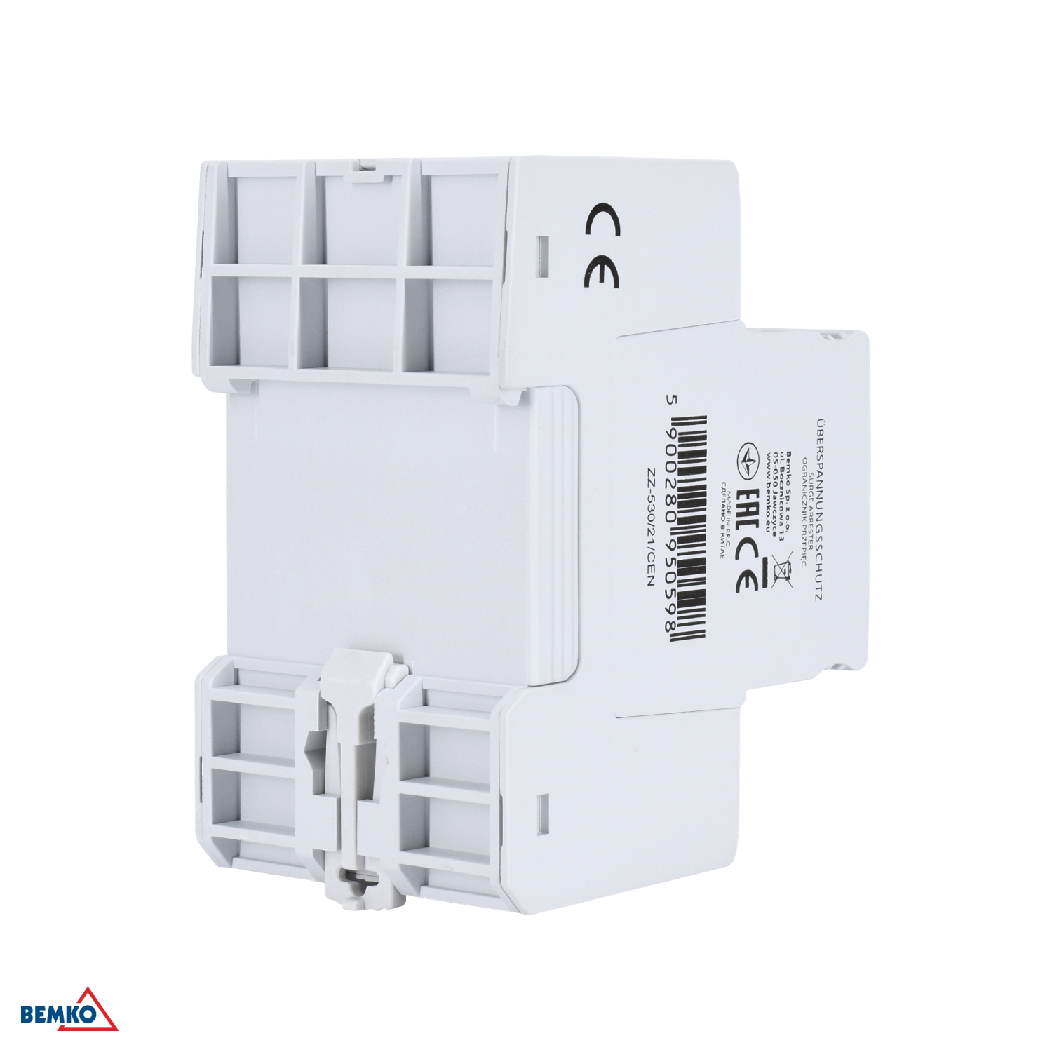 Schelinger Überspannungsschutz 3P 8kA DC 1200V Typ T1+T2 (B+C) A53-SPD-MOV-DC-3P-T1T2
