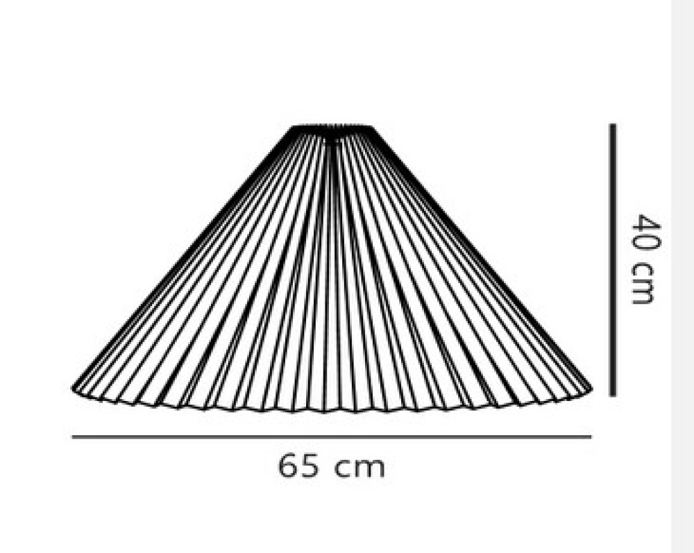 Nordlux Pendelleuchte Belloy 65 Papier Lampenschirm [LampShade] Weiss