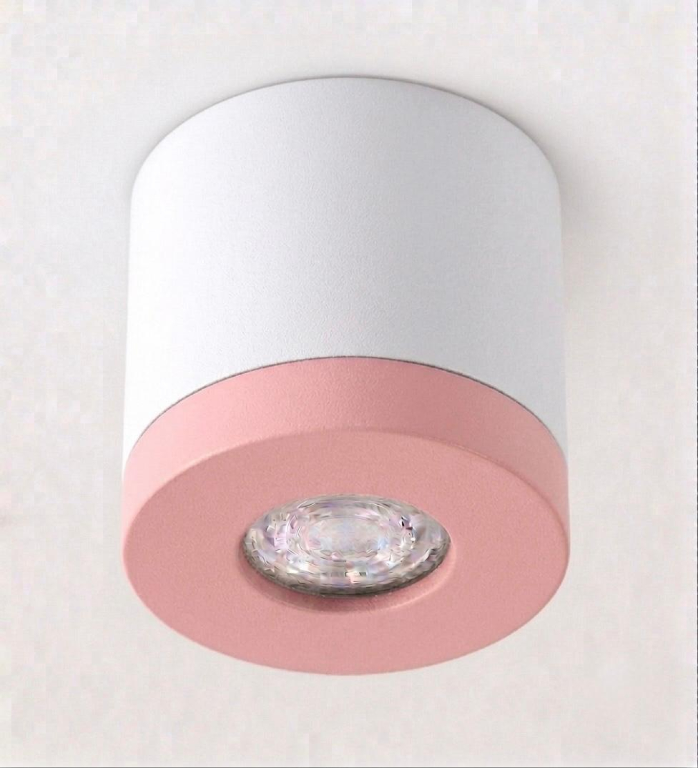 BIOLEDEX Deckenleuchte Pikko weiss / pink GU10 MR16 Kinderzimmerleuchte