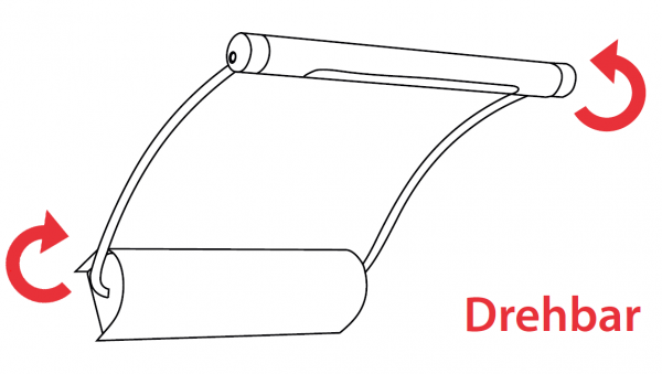 LED Bilderleuchte batteriebetreibend Gemäldeleuchte Messing-Farbe WW Bioledex