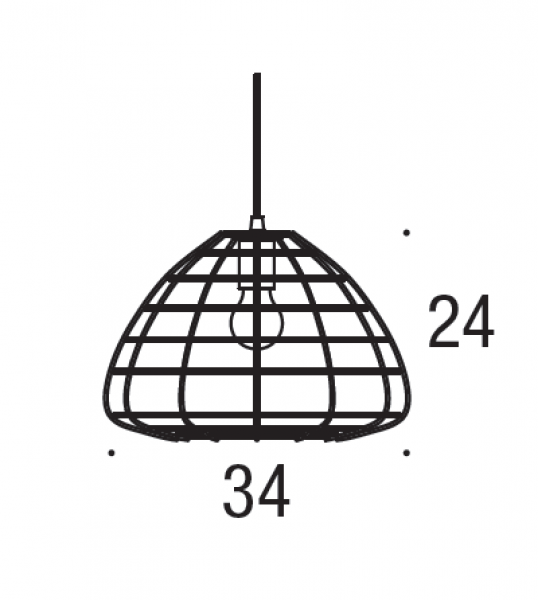 Metallpendelleuchte ESK Nordlux schwarz E27 Deckenbeleuchtung