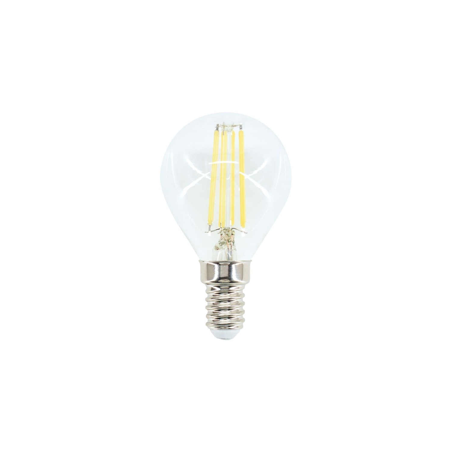 Bemko LED Lampe E14 G45 2700K warmweiss 6W 700Lm 320° Filament LEDs