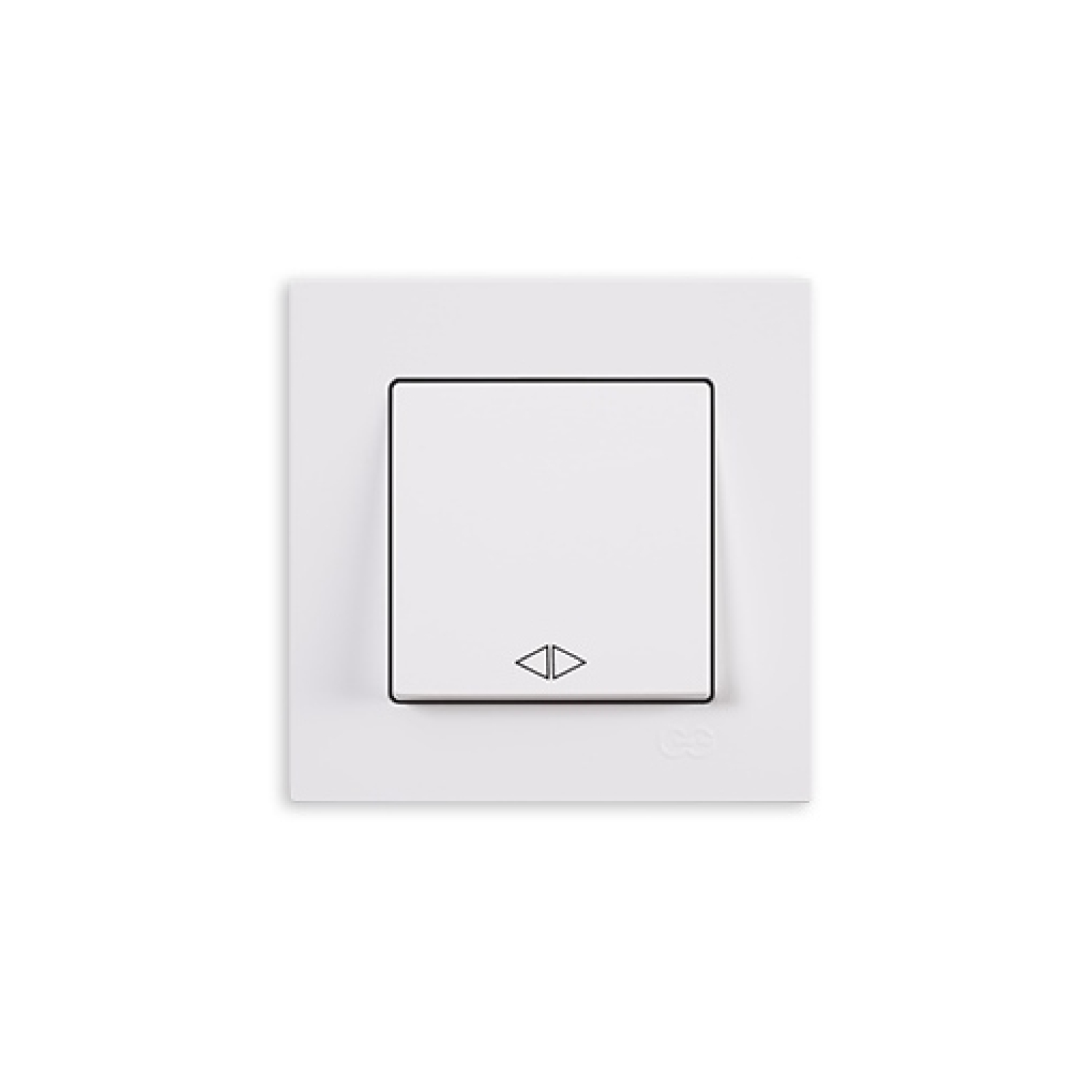 Gunsan Eqona Kreuzschalter Schalter Weiss UP 01401100100135
