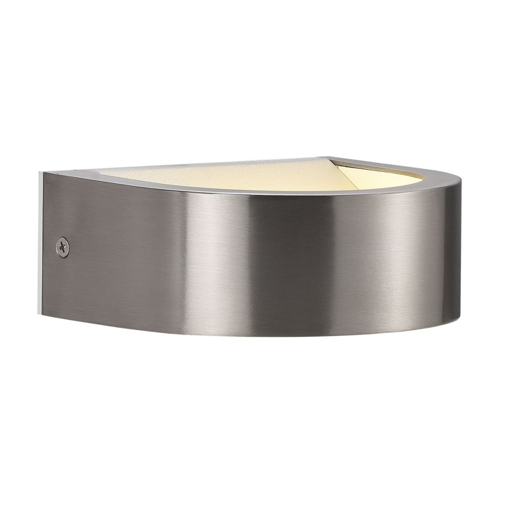 LED Designer Wandleuchte Lift IP44 Wandlampe Nordlux gebürsteter Stahl