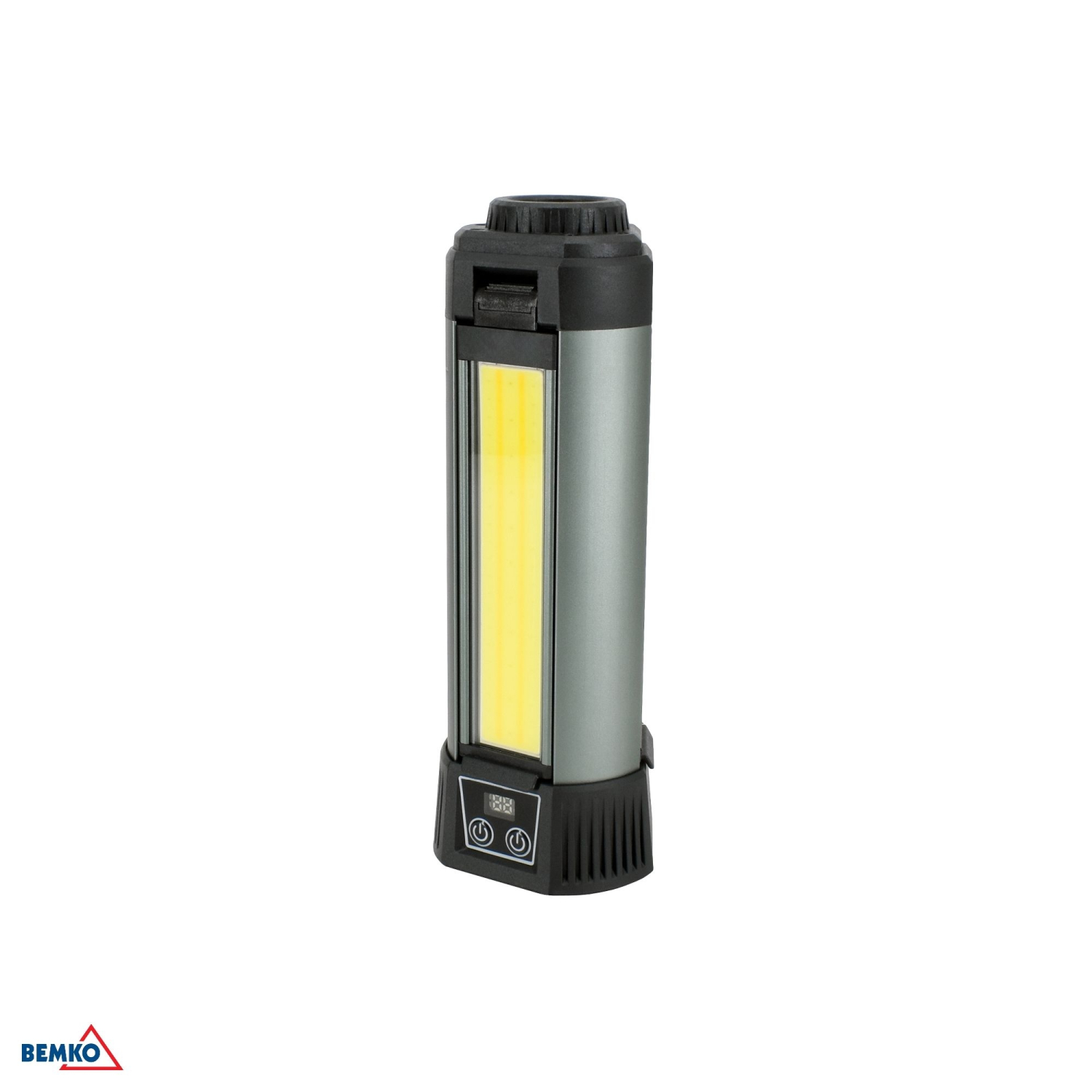 Bemko Multifunktions LED Taschenlampe Baustrahler 6000mAh IP42 3000K/4000K/6500K 2000Lm Stativ