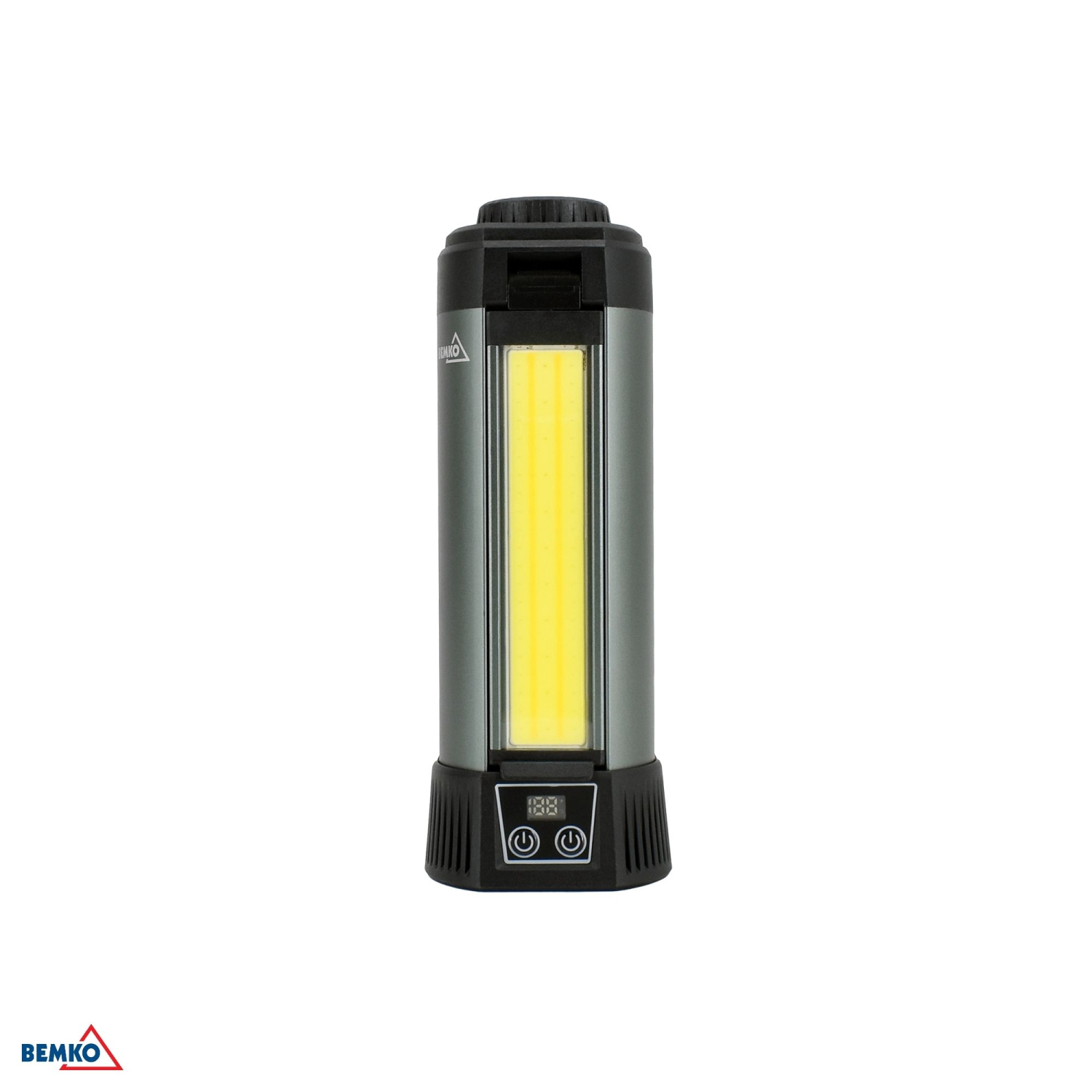 Bemko Multifunktions LED Taschenlampe Baustrahler 6000mAh IP42 3000K/4000K/6500K 2000Lm Stativ