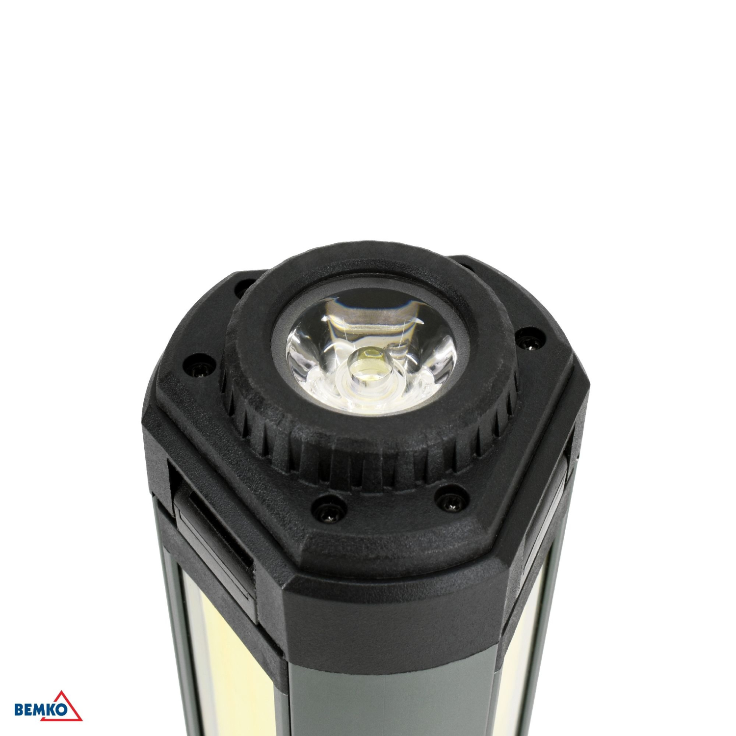 Bemko Multifunktions LED Taschenlampe Baustrahler 6000mAh IP42 3000K/4000K/6500K 2000Lm Stativ