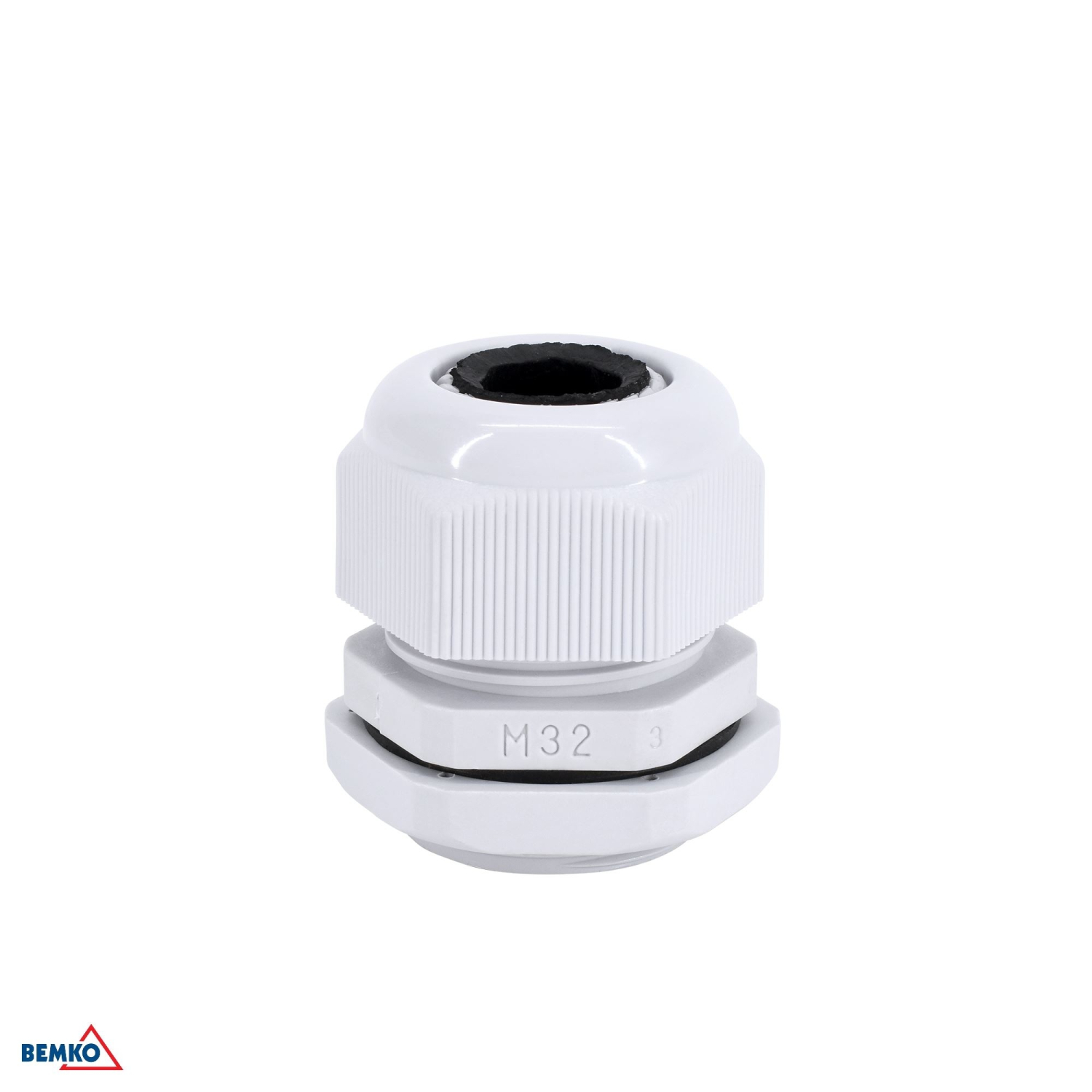 Bemko Nylon Kabelverschraubung M IP68 Kabelverbinder, metrisches Gewinde M-12/M-50, Kabeleinführung