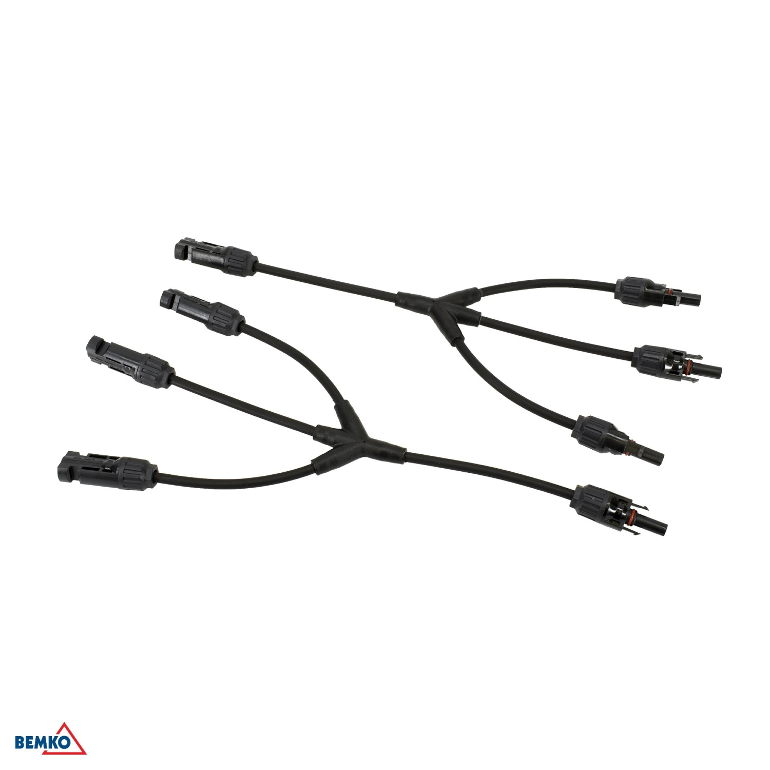 Schelinger Solaranschluss TYPU MC4 1000V DC dreifaches Parallellpaar mit Kabel E09-SC4-1,0KV-3Y
