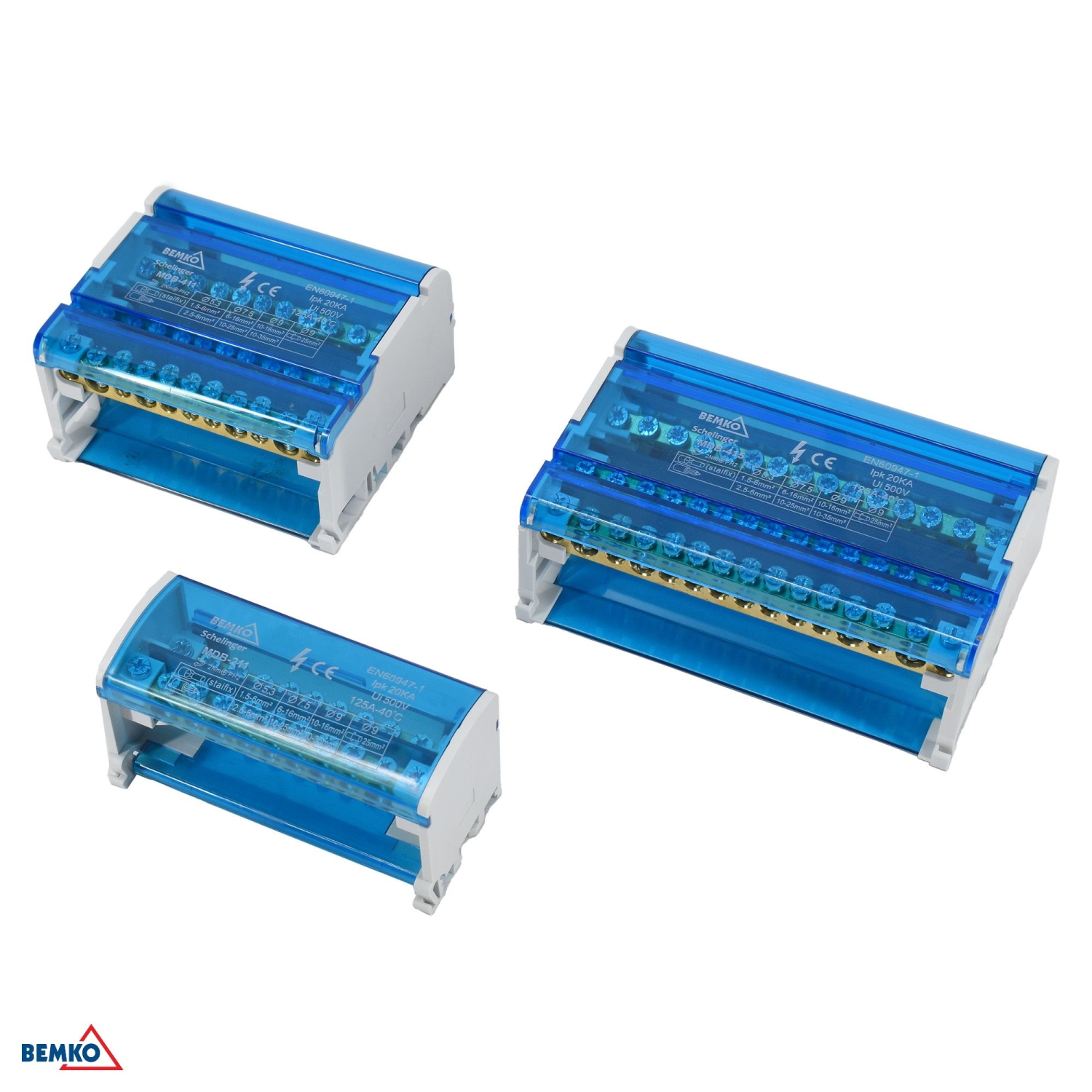 Schelinger Verteilung Terminal 22 2x11 (7x5,3mm + 2x7,5mm + 2x9mm) A18-MDB-211