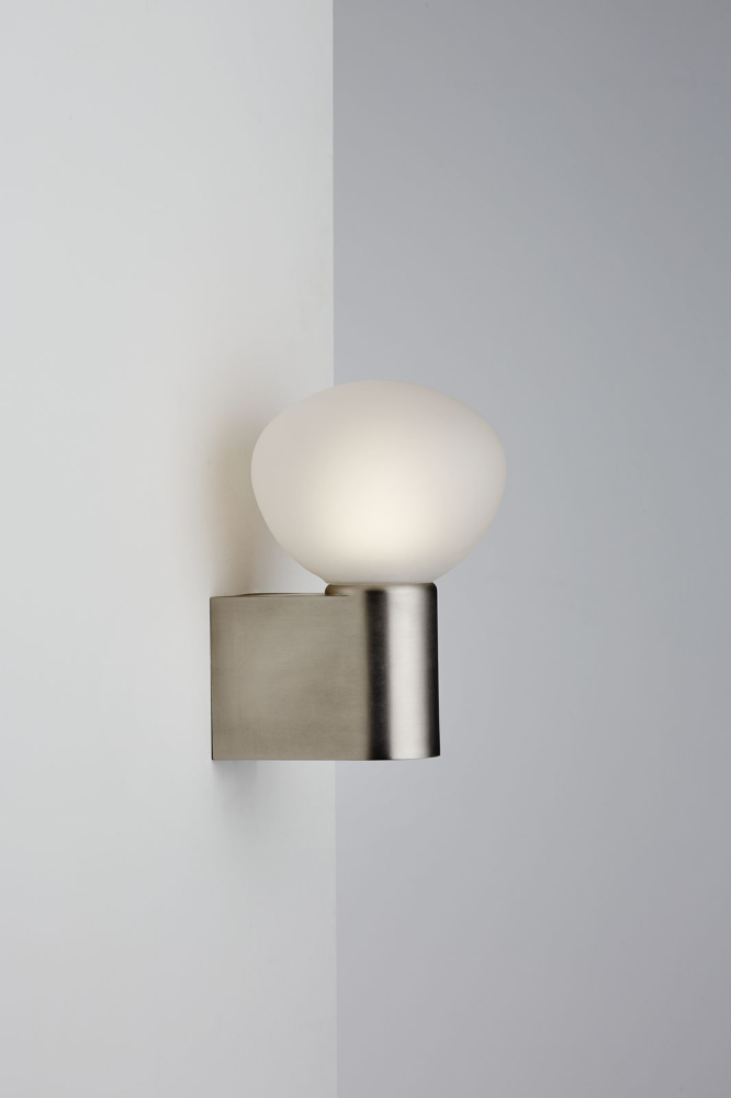 Nordlux Badleuchte IP S3 IP44 Wandleuchte E27 Stahl gebürstet