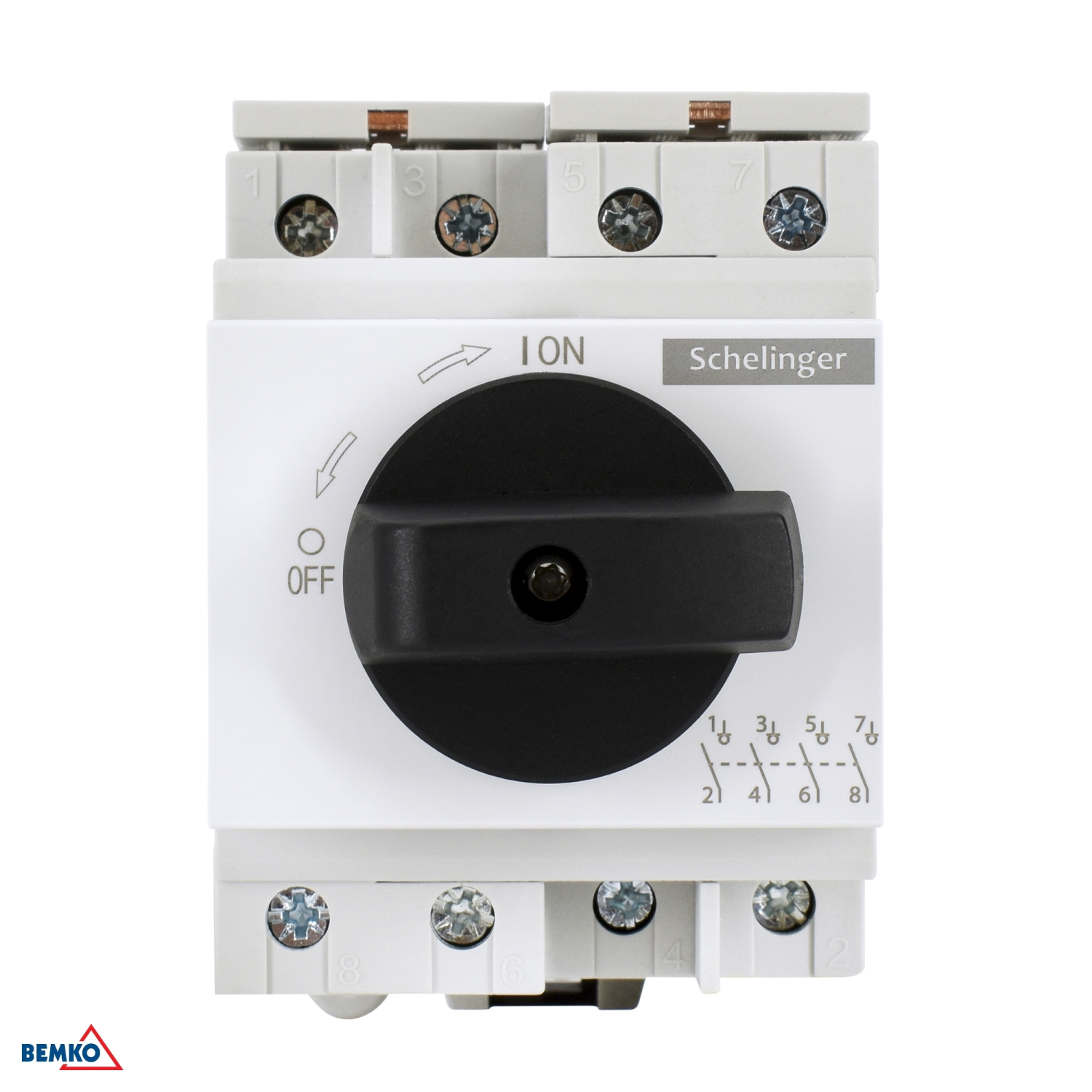 Schelinger Schalter-Trenner PV 4P 32A 1200DC 8kV A11-R9-4P-DC1200-32