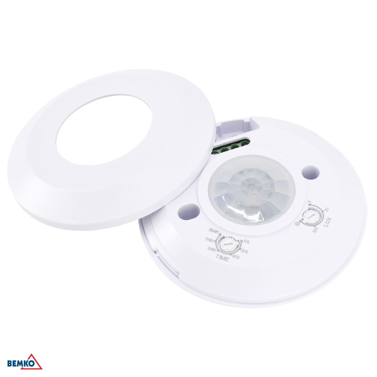 Bemko Präsenzmelder 360° IP20 Aufputz IR Bewegungsmelder weiss B50-SES05WH-A
