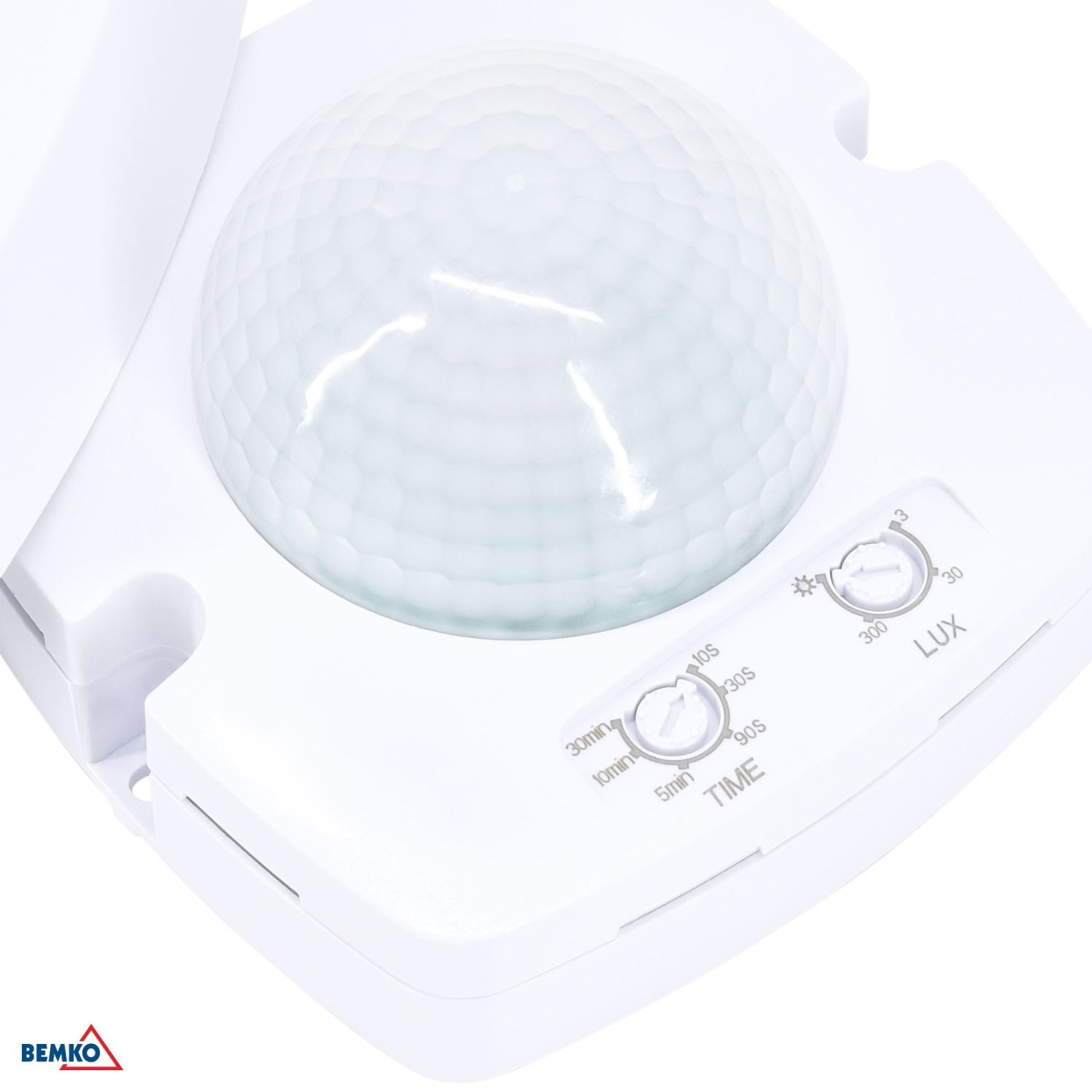 Bemko Bewegungsmelder 360° IP20 Aufputz IR PIR Sensor weiss B50-SES07WH - LED geeignet