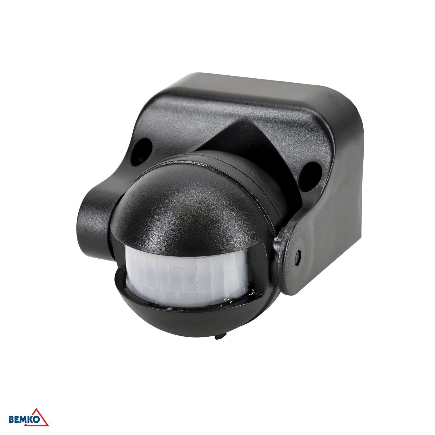 Bemko Bewegungsmelder 180° IP44 1200/600W Aufputz IR schwarz B50-SES09BL