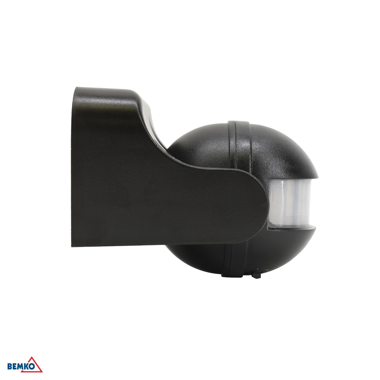 Bemko Bewegungsmelder 180° IP44 1200/600W Aufputz IR schwarz B50-SES09BL