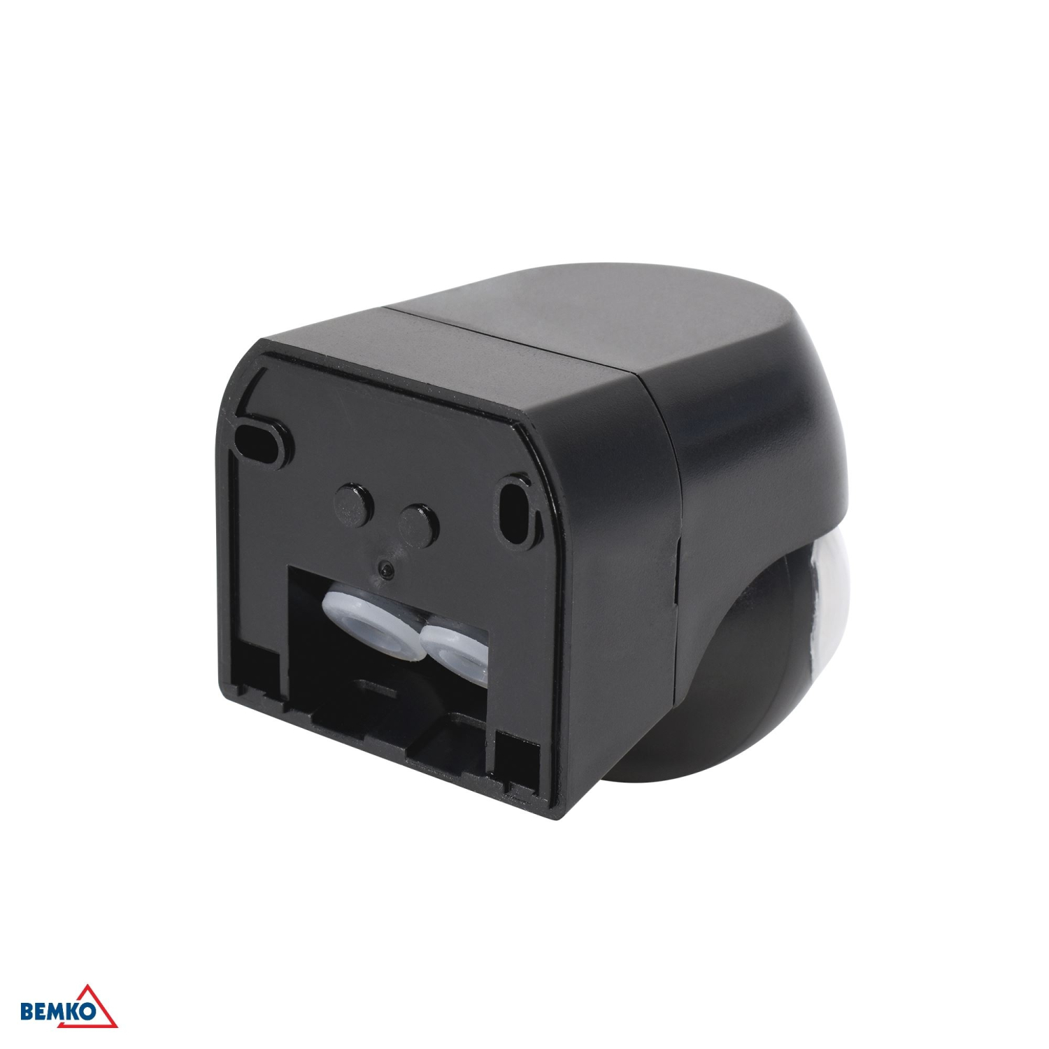Bemko Bewegungsmelder 180° IP44 1200/600W Aufputz IR schwarz B50-SES12BL-A
