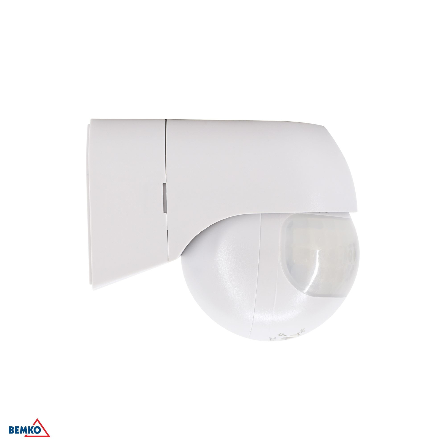 Bemko Bewegungsmelder 180° IP44 1200/600W Aufputz IR weiß B50-SES12WH-A