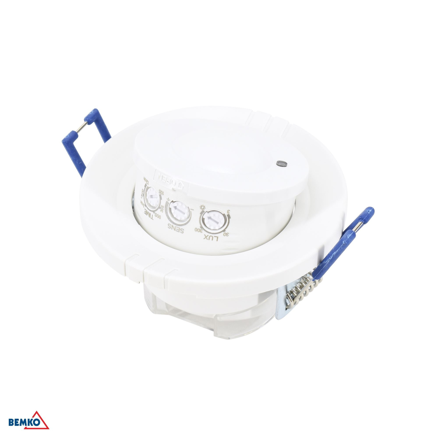 Bemko Mikrowellensensor Bewegungsmelder 1200/300W 360° IP20 Unterputz IR weiss B52-SES64WH