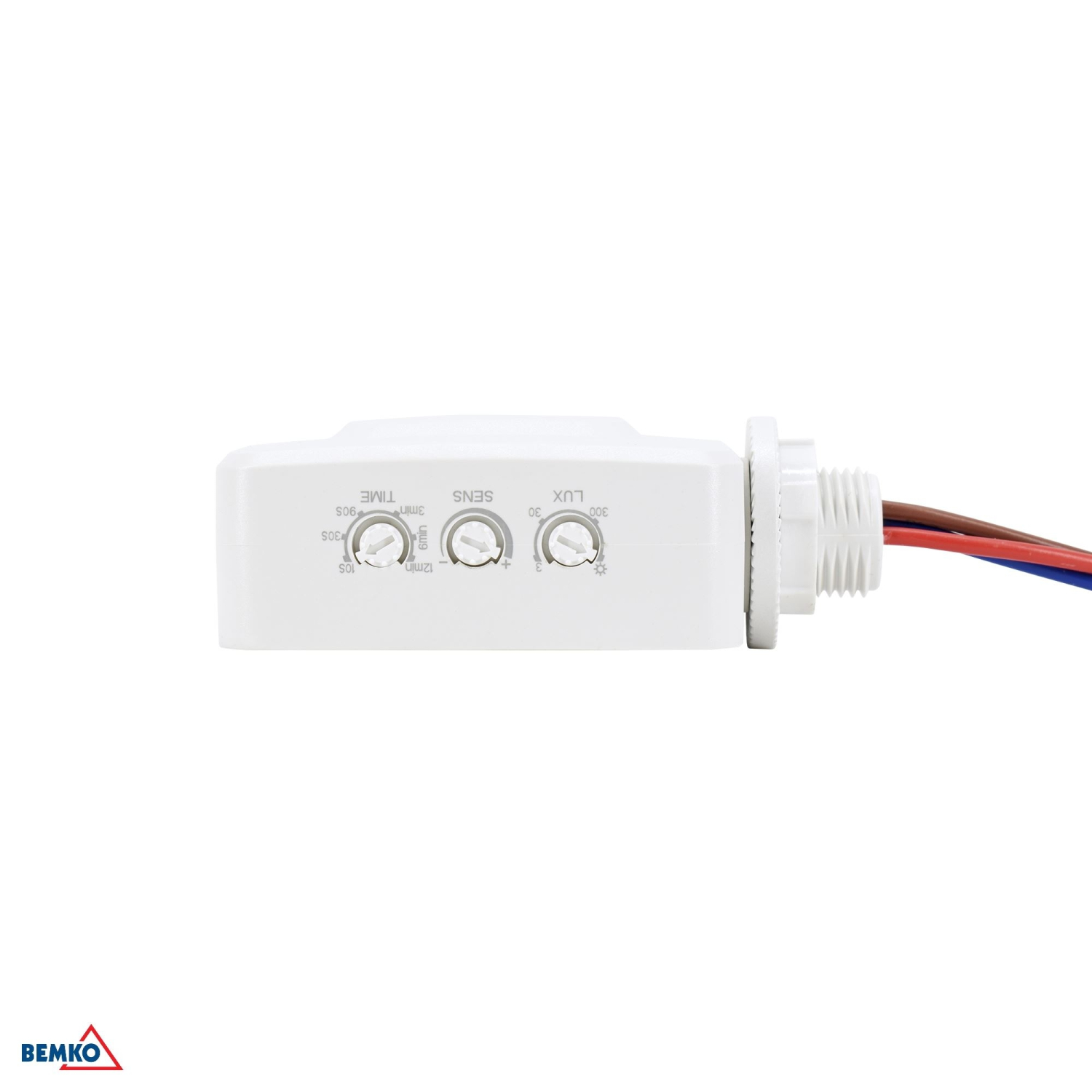 Bemko Mikrowellen Bewegungsmelder 360° 1200/300W IP20 B52-SES68WH