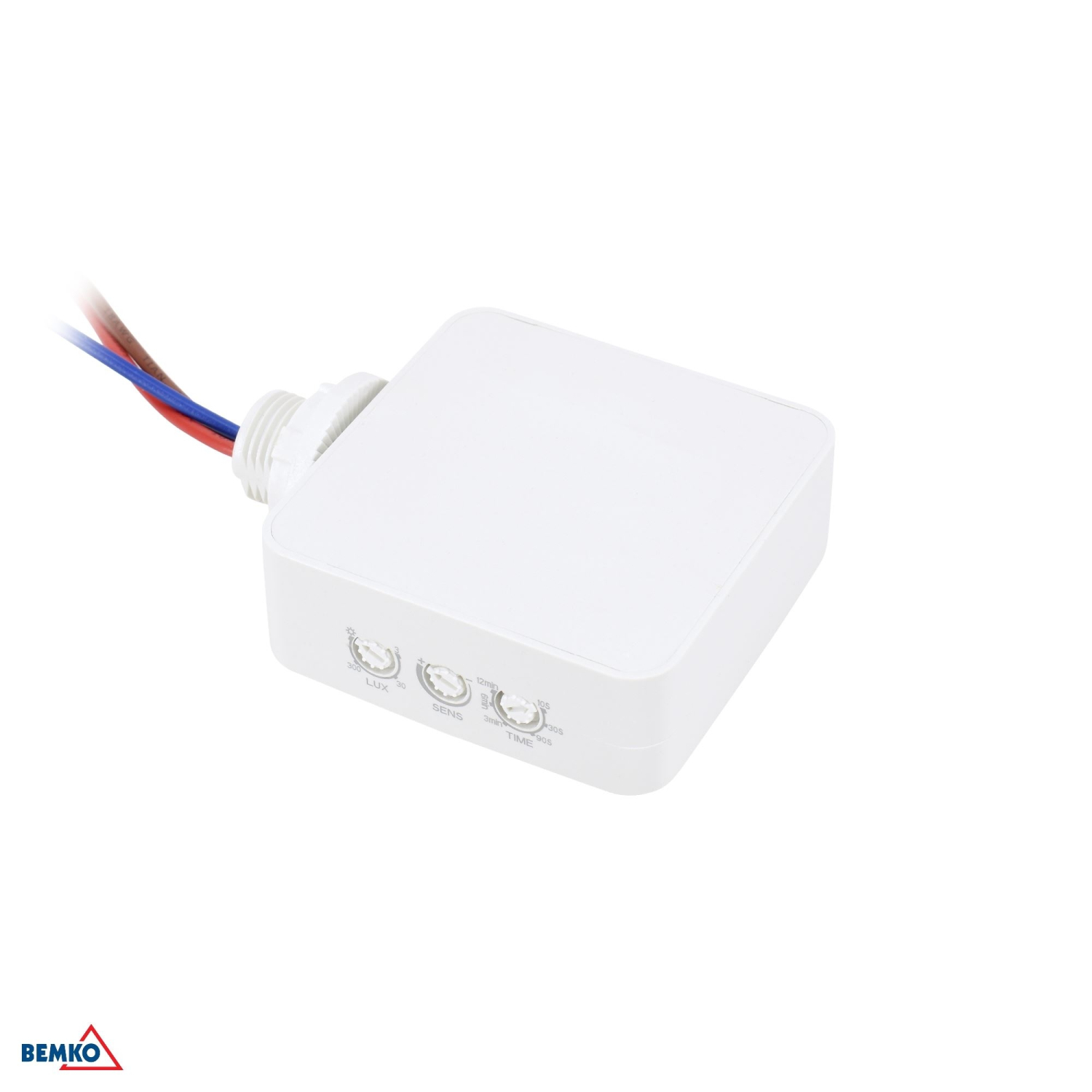 Bemko Mikrowellen Bewegungsmelder 360° 1200/300W IP20 B52-SES68WH