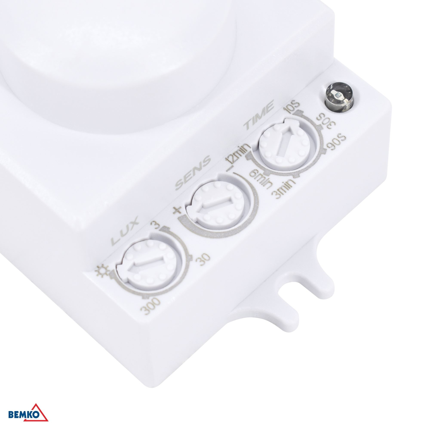 Bemko Mikrowellen Bewegungsmelder 360° 1200/300W IP20 B52-SES72WH