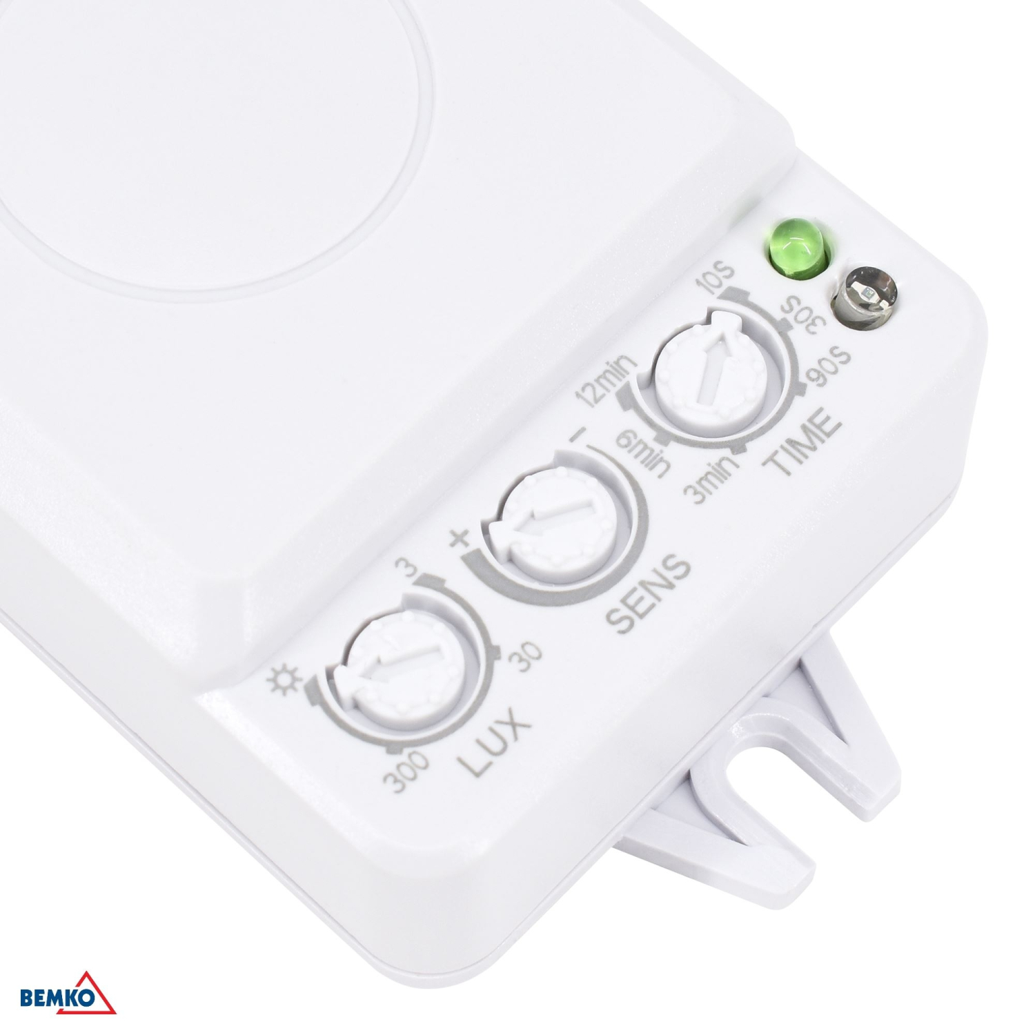 Bemko Mikrowellen Bewegungsmelder 360° 24VDC 500W IP20 B52-SES73WH-24VDC