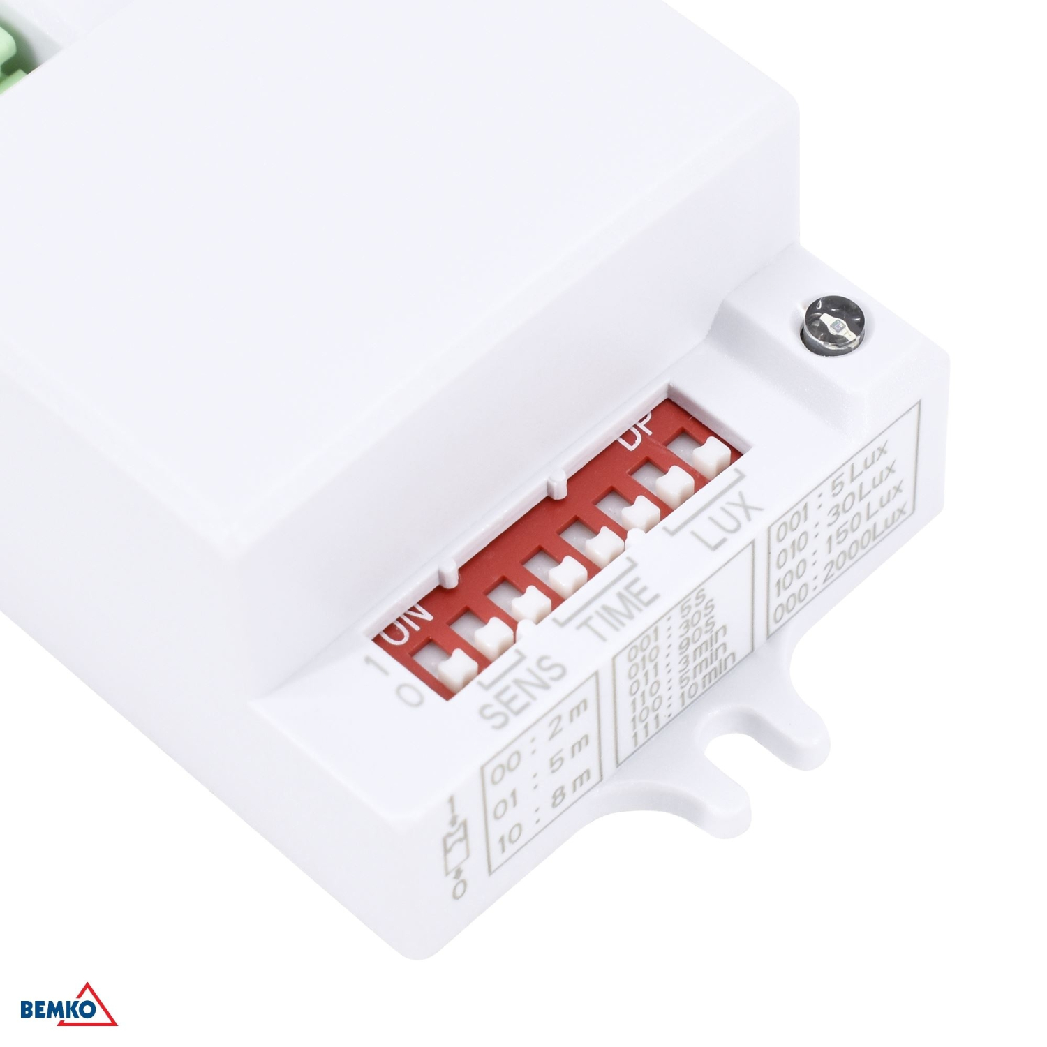 Bemko Mikrowellen Bewegungsmelder 360° 500W IP20 B52-SES74WH