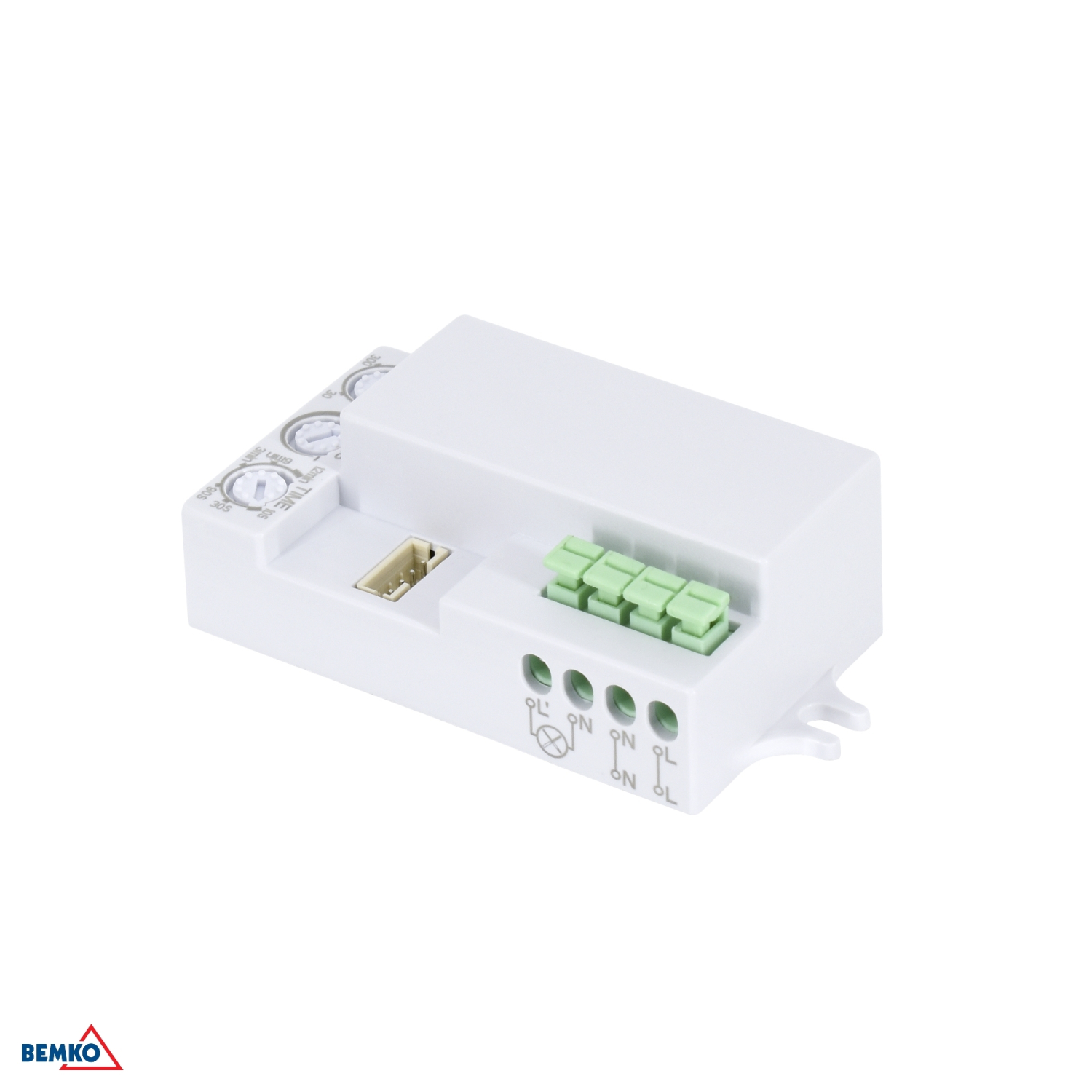 Bemko Mikrowellen Bewegungsmelder mit Sonde 360° 1200/300W IP20 B51-SES75WH