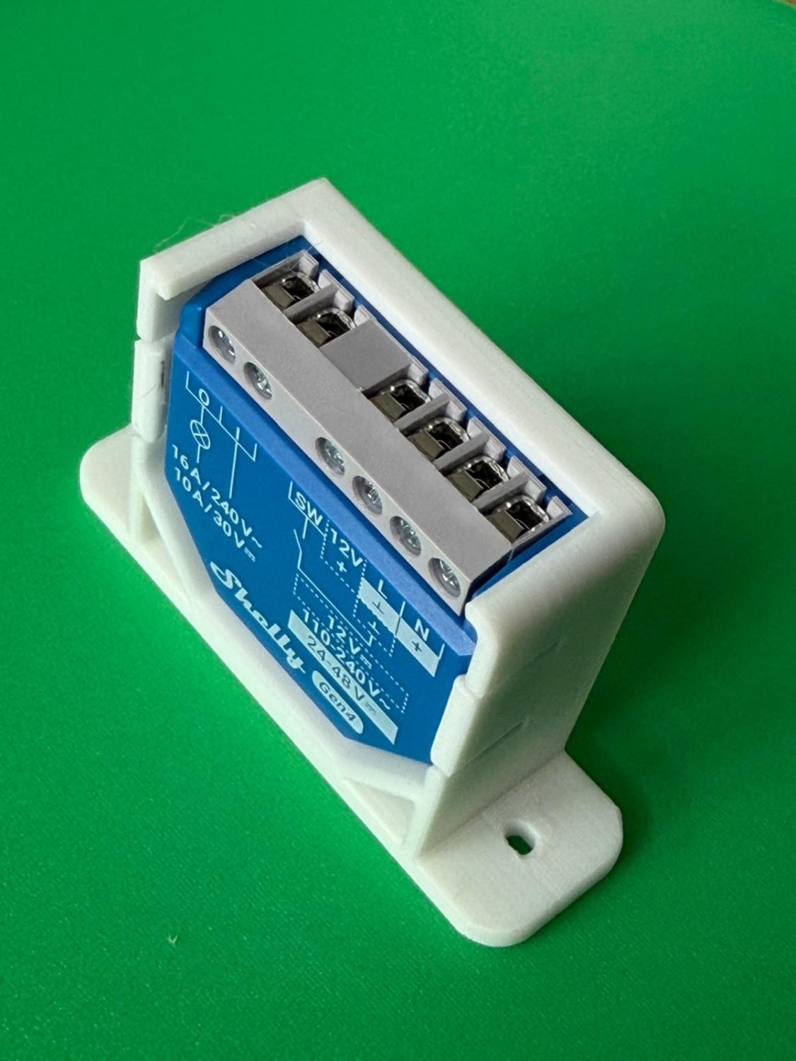 SOIXX Wandhalter für Shelly PLUS, Gen3, Gen4 90 Grad SHW-G9-042