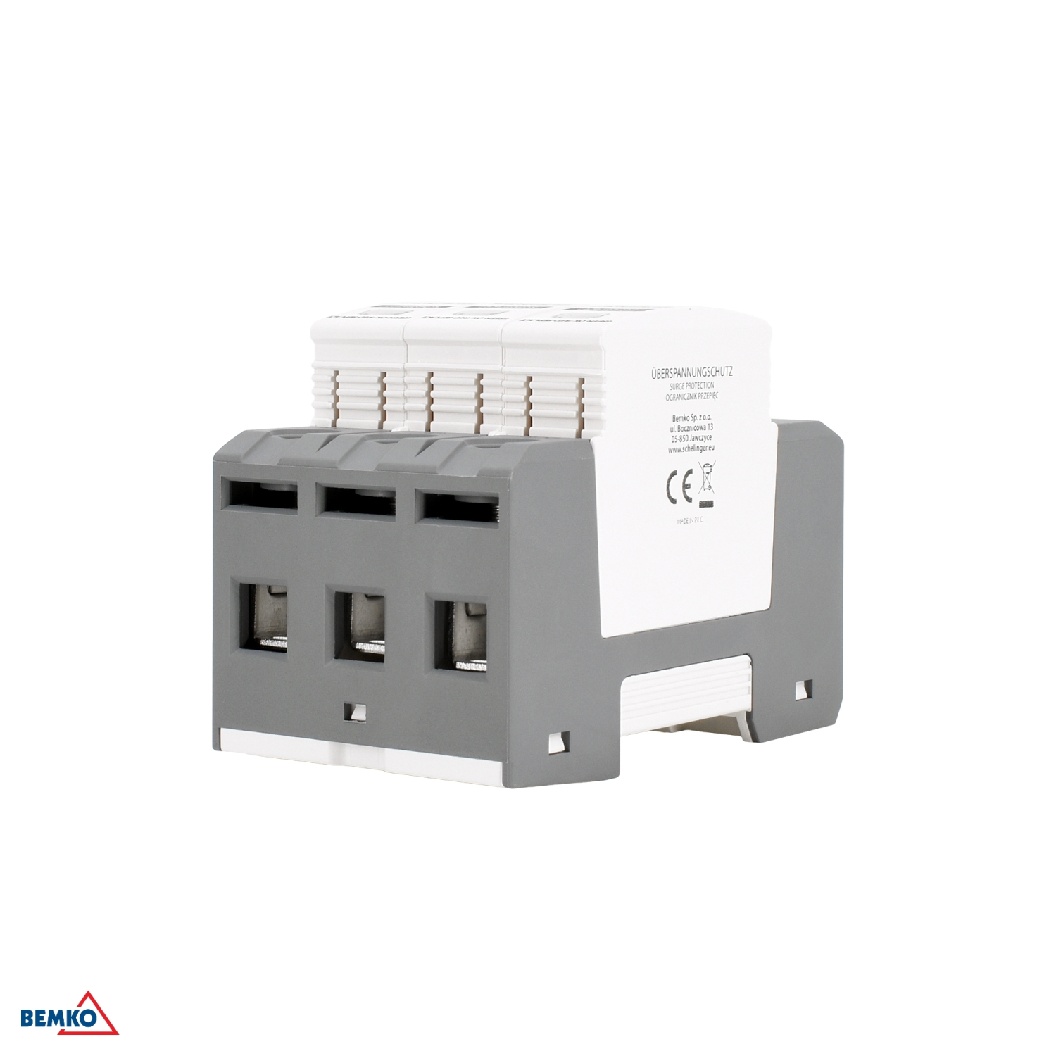 Schelinger Überspannungsschutz 3P 20kA DC 1000V Typ T2 (C) A52-SPD-GDT-DC-3P-T2
