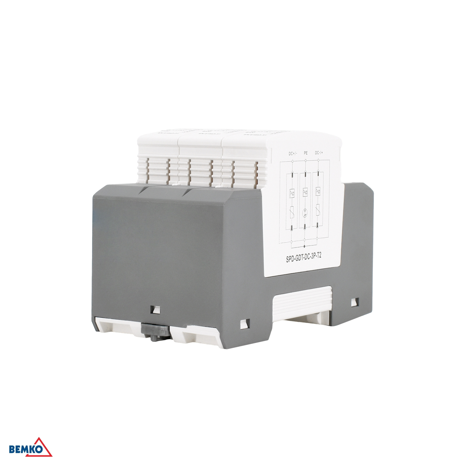 Schelinger Überspannungsschutz 3P 20kA DC 1000V Typ T2 (C) A52-SPD-GDT-DC-3P-T2