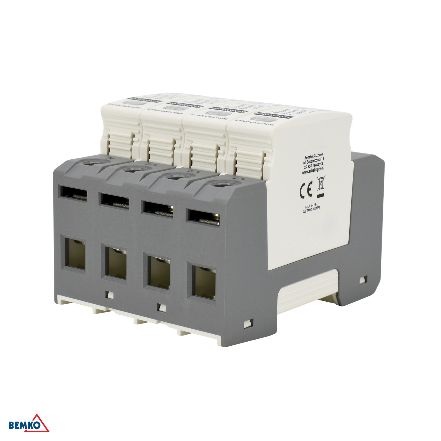 Schelinger Überspannungsschutz 4P 20kA(8/20) Typ T2 (C) A51-SPD01-4P-C