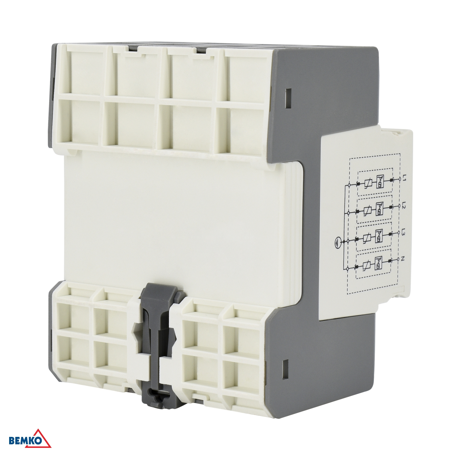 Schelinger Überspannungsschutz 4P 8kA(10/350) Typ T1+T2 (B+C) A51-SPD02-4P-B+C