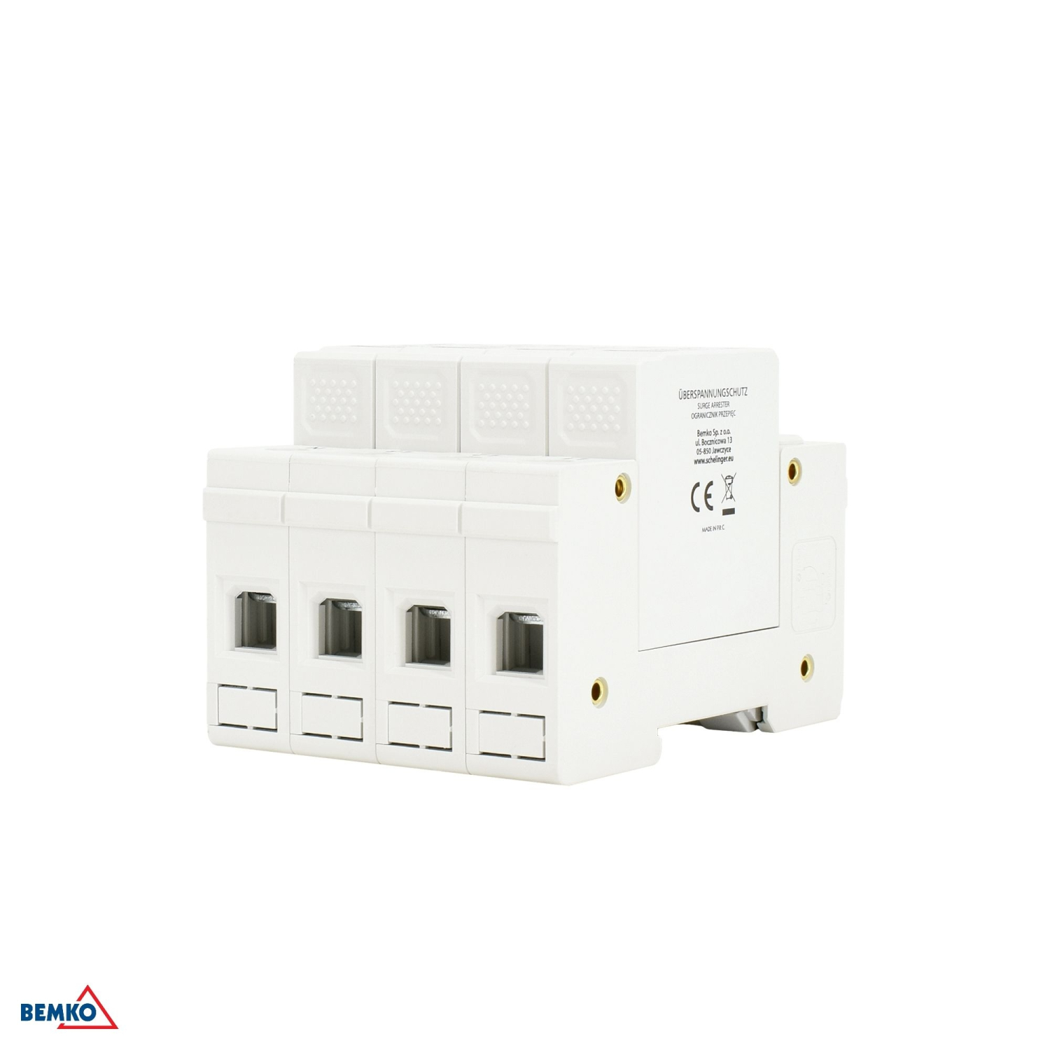 Schelinger Überspannungsschutz 4P 12,5kA(10/350) Klasse T1+T2 (B+C) A51-SPD04-4P-B+C