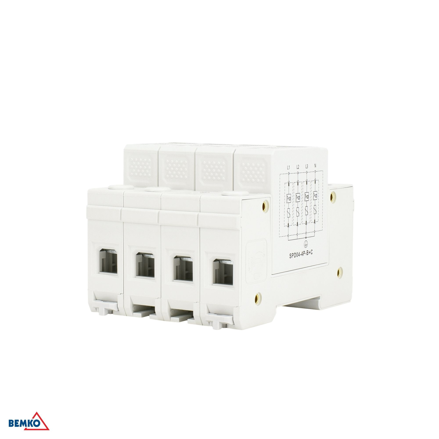 Schelinger Überspannungsschutz 4P 12,5kA(10/350) Klasse T1+T2 (B+C) A51-SPD04-4P-B+C