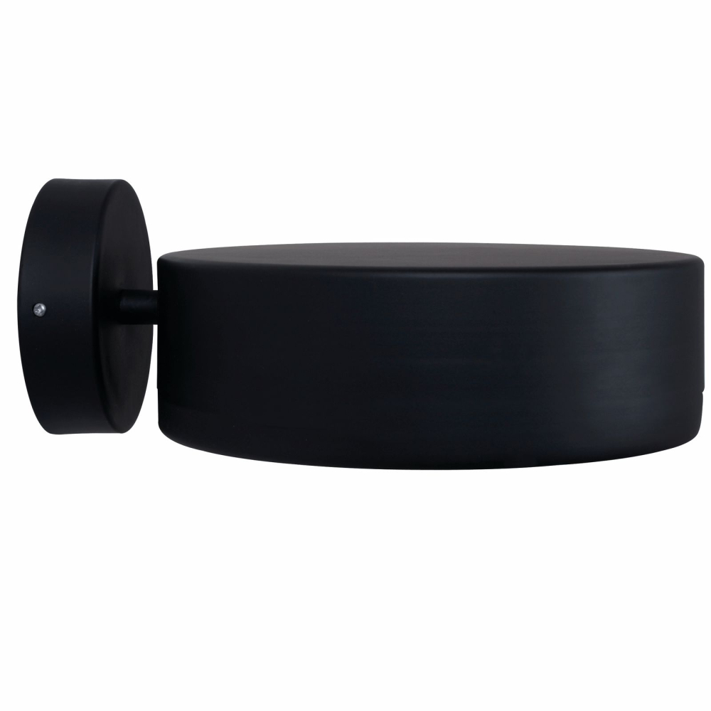 Wandleuchte Nordlux Tofu 20 schwarz rund ohne Leuchtmittel