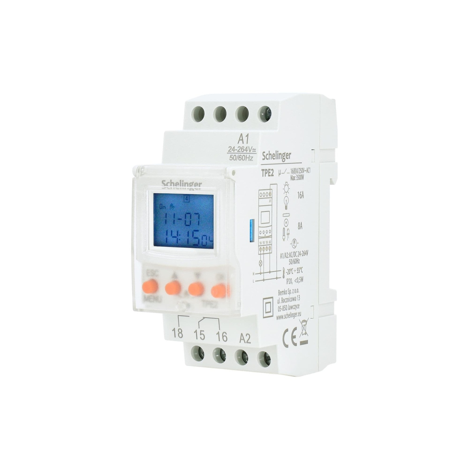 Schelinger Zeitschaltuhr elektronisch 7D A26-TPE2