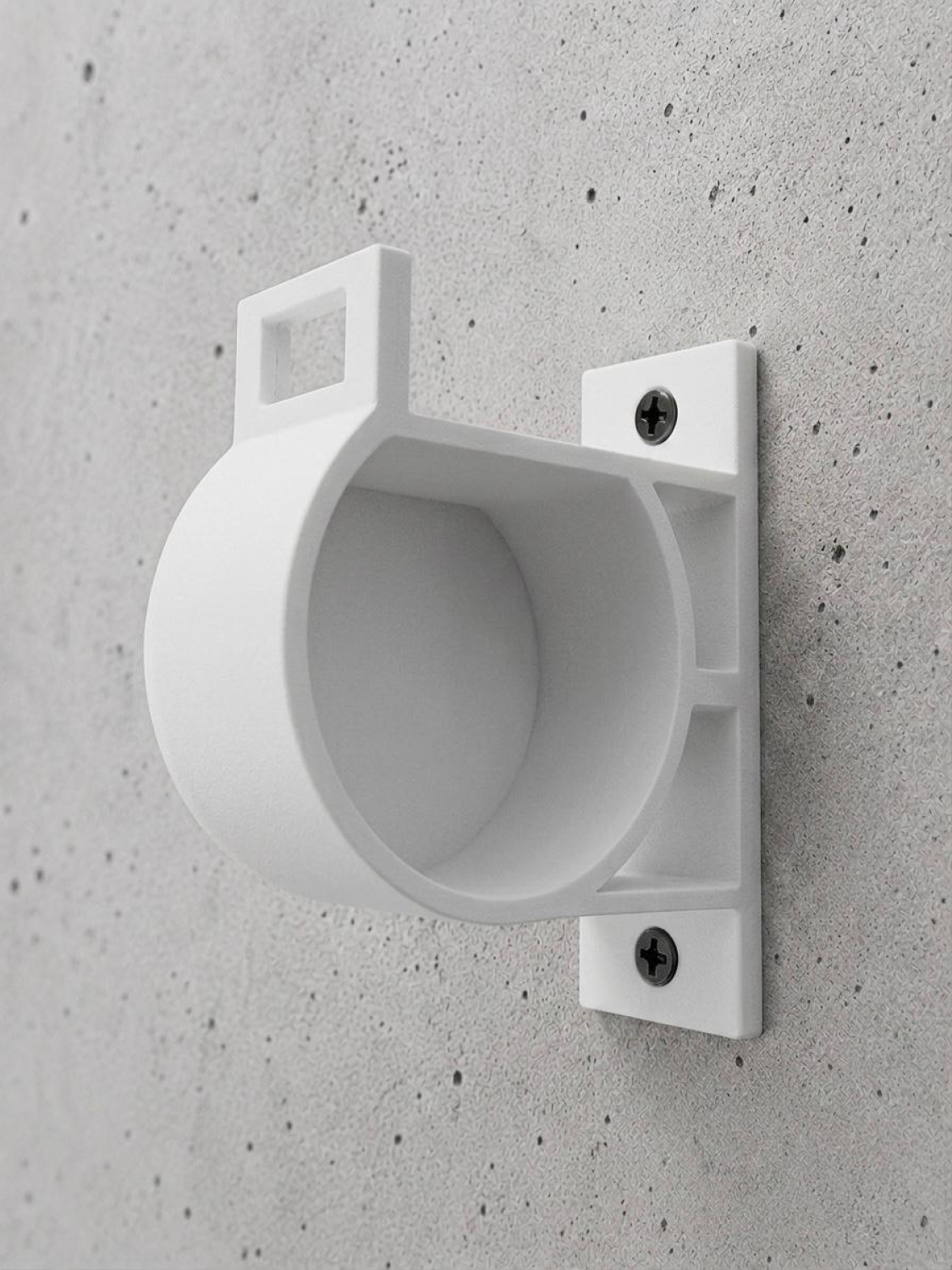 SOIXX Wandhalterung Typ 2 für EV Ladekabel weiss Halter für alle Typ 2 Stecker